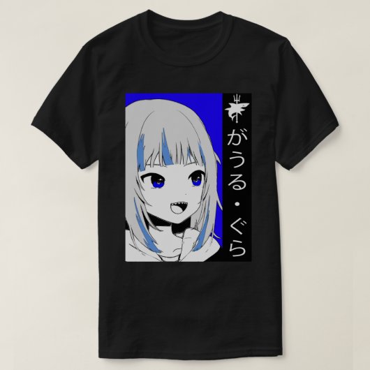 ホロライブENガワーグラ Tシャツ (デザイン正面)