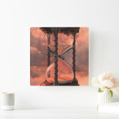 ホローグサブリエデュテンプス スクエア壁時計 (ホーム)