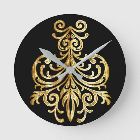 ホローゲンアクリリキュール時計 ラウンド壁時計 (正面)