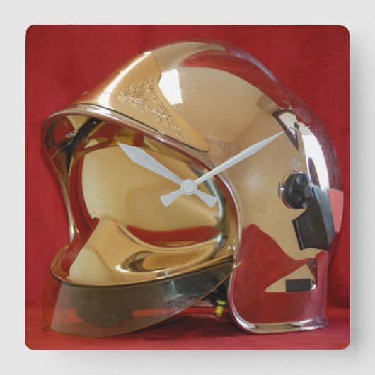 ホロージェカスクF1サペールポンピア スクエア壁時計 (正面)