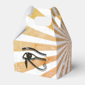 ホロ動揺してスエジプトのシンボルレトロ太陽の目 フェイバーボックス (裏面サイド)