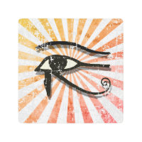 ホロ動揺してスエジプトのシンボルレトロ太陽の目