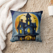 ホロ幽霊のよく出るー&ムーン クッション (ブランケット)