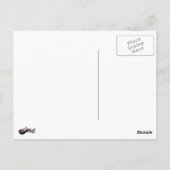 ホロ王室のスの紫色の目 ポストカード (裏面)