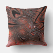 ホロ素朴ーに煙の影を付けた波打つストローク クッション (裏面)