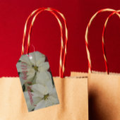 ホワかわいらしイトポインセティアスホリデイ ギフトタグ