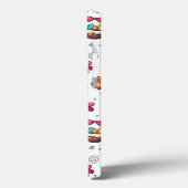 ホワイイースターパターン電話ケース Case-Mate iPhoneケース (裏面 / 左)