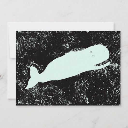 ホワイクジラの招待 招待状 (正面)