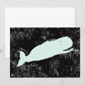 ホワイクジラの招待 招待状 (正面/裏面)