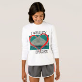 ホワイシャーク・ラブ Tシャツ (正面フル)