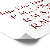 ホワイスターライン船団 ポスター (角)