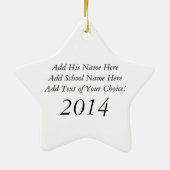 ホワイステッキ体形（男性）卒業生 セラミックオーナメント (裏面)