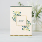 ホワイタルリリーとユーカリ 出欠カード (スタンド正面)