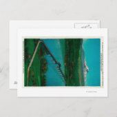 ホワイターサーモンのフードと州間橋 ポストカード (正面/裏面)