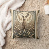 ホワイテールディアー3 クッション (ブランケット)