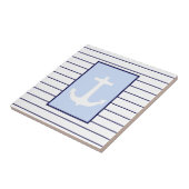 ホワイトいかりキャプテンブルーストライプ海 タイル (側面)