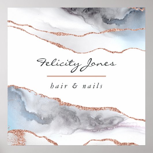 ホワイトおよびバラ金ゴールドアゲート事業 ポスター (正面)