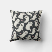 ホワイトかわいい幽霊枕 クッション (裏面)