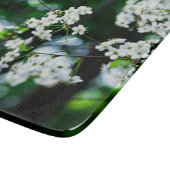 ホワイトさくらんぼフラズグリーン葉ズ カッティングボード (角)