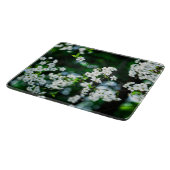 ホワイトさくらんぼフラズグリーン葉ズ カッティングボード (角)