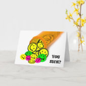 ホワイトでウェルピルボトルを取る カード (黄色い花)