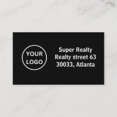 ホワイトとブラック実在エステートインベスターWeハ買ウス 名刺 (裏面)