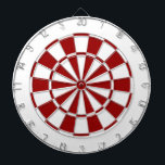 ホワイトとマルーン ダーツボード<br><div class="desc">白と赤。 asyrum . maydaze</div>