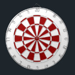 ホワイトとマルーン ダーツボード<br><div class="desc">白と赤。 asyrum . maydaze</div>