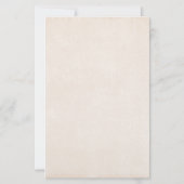 ホワイトと金ゴールドカボチャの水色 便箋 (裏面)