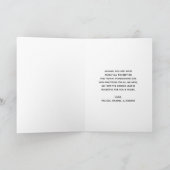 ホワイトと金ゴールドカボチャ水の色感謝祭 カード (内部)