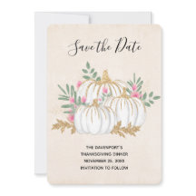 ホワイトと金ゴールドカボチャ水の色感謝祭