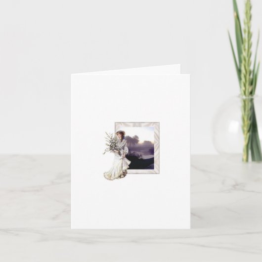 ホワイトのレディ カード (正面)