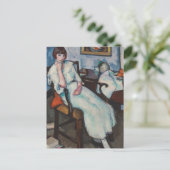 ホワイトの女の子 | サミュエル・ジョン・ペプレ ポストカード (スタンド正面)