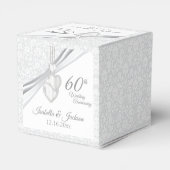 ホワイトの60回目ダイヤモンド結婚記念日 フェイバーボックス (裏面サイド)