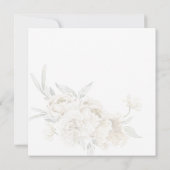 ホワイトをテーマにしたブライダルシャワー銀フレームフローラ (裏面)