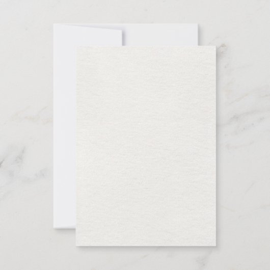 ホワイトアイボリークリームバラフローラボタニッ結婚クス サンキューカード (裏面)