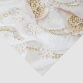 ホワイトアイボリーシルク&アイボリーシャンペーンパール 薄葉紙 (詳細)