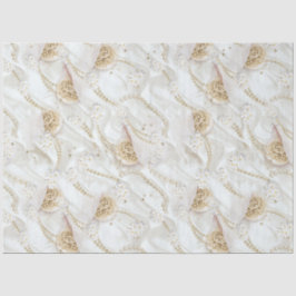 ホワイトアイボリーシルク&アイボリーシャンペーンパール 薄葉紙