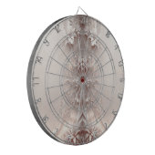 ホワイトアイボリーフローラダーツボード ダーツボード (正面左)