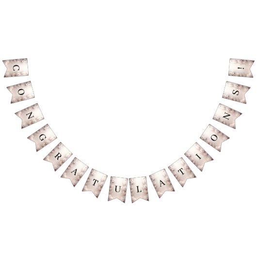 ホワイトアイボリーフローラバンティング国旗 バンティングフラッグ (全)