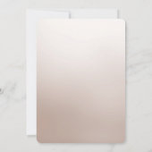 ホワイトアイボリーフローラブライダルシャワー招待 招待状 (裏面)