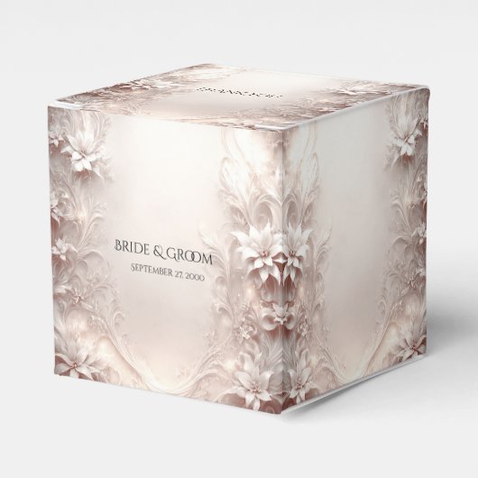 ホワイトアイボリーフローラ優先ボックス フェイバーボックス (正面サイド)