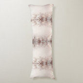 ホワイトアイボリーフローラ抱き枕 ボディピロー (正面縦)