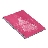 ホワイトアウトネガ宇宙ガウン ノートブック (右側)