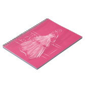 ホワイトアウトネガ宇宙ガウン ノートブック (左側)