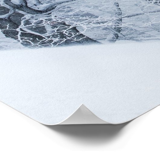 ホワイトアウト ポスター (角)