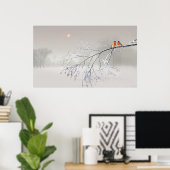 ホワイトアウト ポスター (ホームオフィス)