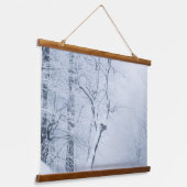 ホワイトアウト 吊り下げ型タペストリー (傾斜あり)