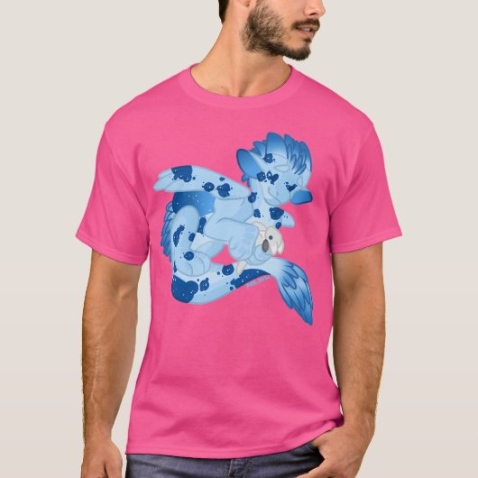 ホワイトアウト – 火の翼の水 Tシャツ (正面)