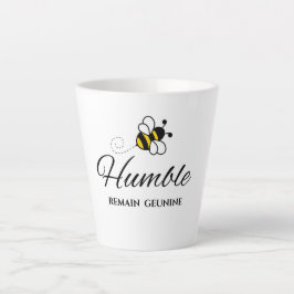 ホワイトアクセント 12OZ ラテ モチベーション ビー ハンブル カフェラテマグ